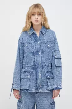 2NDDAY geaca jeans femei, de tranzitie imagine