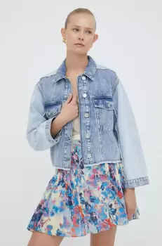 2NDDAY geaca jeans femei, de tranzitie, oversize imagine