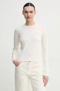 2NDDAY pulover din amestec de lana Lance femei, culoarea bej, light, 2252340408 imagine