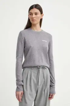 2NDDAY pulover din amestec de lana Lance femei, culoarea gri, light, 2000340408 imagine