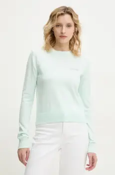 2NDDAY pulover din amestec de lana Lance femei, culoarea turcoaz, light, 2252340408 imagine