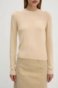 2NDDAY pulover din amestec de lana Lance TT femei, culoarea bej, light, 2245343408 imagine