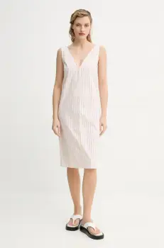 2NDDAY rochie Jovon culoarea alb, mini, drept, 2252126245 imagine