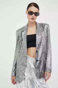 2NDDAY sacou culoarea gri, un singur rand de nasturi imagine