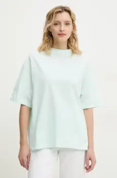 2NDDAY tricou din bumbac Arale TT femei, culoarea turcoaz, 2252245310 imagine