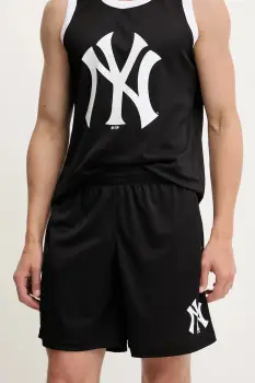 47 brand pantaloni scurti MLB New York Yankees culoarea negru, BB017PMXYEX657794JK imagine