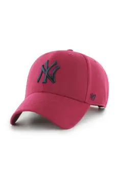 47 brand sapca de baseball din amestec de lana MLB New York Yankees culoarea rosu, B-MVPSP17WBP-CAH imagine
