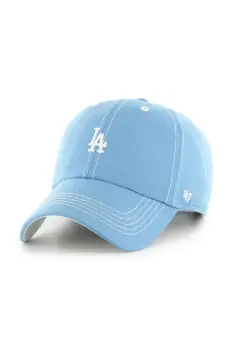 47 brand sapca de baseball din bumbac MLB LA Dodgers uni, B-CSBCU12GWS-CO imagine