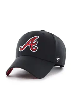 47 brand sapca de baseball din bumbac MLB Oakland Athletics culoarea negru, cu imprimeu, B-FIJMP01CTP-BK imagine