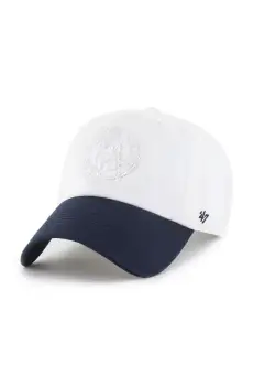 47 brand sapca de baseball din bumbac NBA Boston Celtics '47 x Tommy Hilfiger culoarea alb, neted, KCO-THCCU172GWL-WH imagine