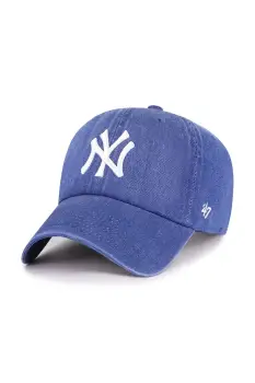 47 brand sapca de baseball din denim MLB New York Yankees B-LENON17DGS-TB imagine