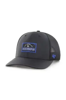 47 brand sapca MLB Los Angeles Dodgers culoarea negru, cu imprimeu, B-FAIRH12BBP-BK imagine