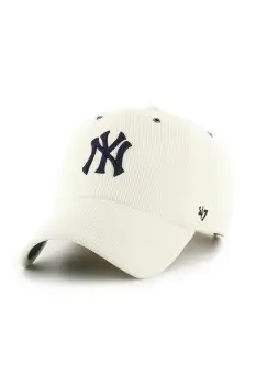 47 brand sapca MLB New York Yankees culoarea gri, cu imprimeu, B-TCDCU17IWS-SS imagine