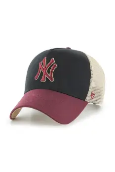 47 brand sapca MLB New York Yankees culoarea negru, B-BPTOM17CNP-BKB imagine