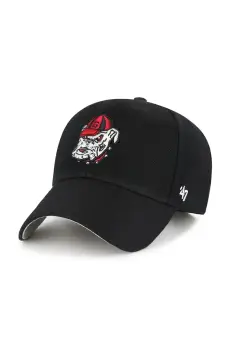 47 brand sapca NCAA Georgia Bulldogs culoarea negru, cu imprimeu, C-MVP1099WBV-BK imagine