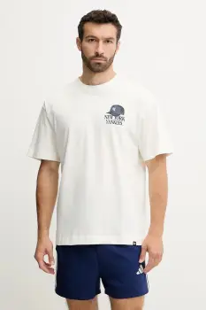 47 brand tricou din bumbac MLB New York Yankees culoarea alb, cu imprimeu, BB017TMQMLK656603SS imagine