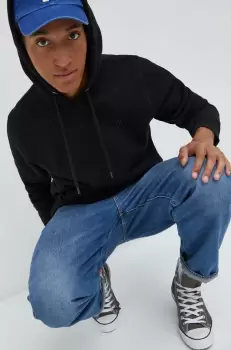 47brand bluza Mlb New York Yankees barbati, culoarea negru, neted imagine