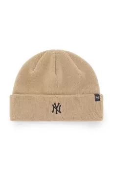 47brand caciula Mlb New York Yankees culoarea bej, imagine