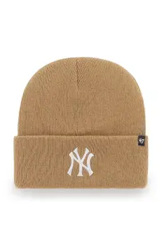 47brand caciula Mlb New York Yankees culoarea portocaliu, imagine