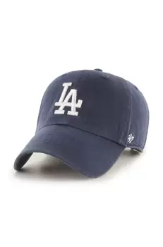 47brand sapca de baseball din bumbac MLB Los Angeles Dodgers culoarea albastru marin, cu imprimeu imagine