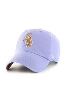 47brand sapca MLB Chicago White Sox culoarea violet, cu imprimeu imagine