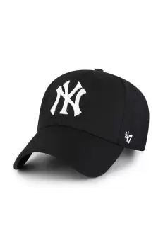 47brand sapca Mlb New York Yankees culoarea negru, cu imprimeu imagine