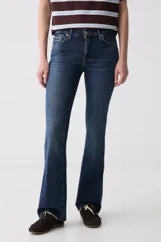 7 FOR ALL MANKIND blugi bootcut pentru femei imagine