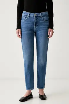 7 FOR ALL MANKIND blugi skinny pentru femei imagine