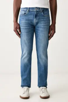7 FOR ALL MANKIND blugi slim fit pentru barbati imagine