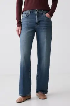 7 FOR ALL MANKIND blugi straight pentru femei imagine