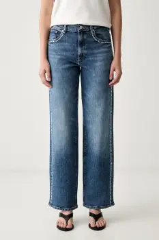 7 FOR ALL MANKIND blugi straight pentru femei imagine