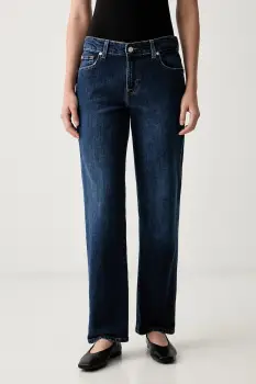 7 FOR ALL MANKIND blugi straight pentru femei imagine