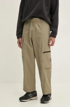 A-COLD-WALL* pantaloni barbati, culoarea verde, drept, ACWMB304B imagine