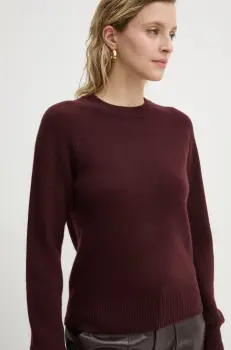 A.L.C. pulover de casmir Ashtyn culoarea bordo, light, 7SWPO01029 imagine