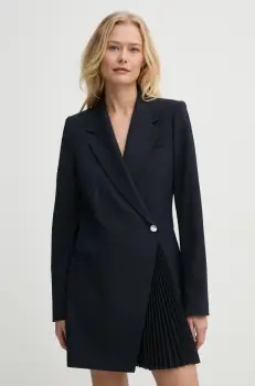 A.L.C. rochie Callen culoarea albastru marin, mini, evazati, 6DRES02495 imagine