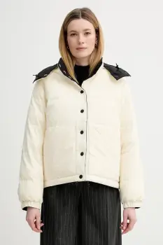 A.P.C. geaca cu doua fete Doudoune Sophie culoarea negru, de iarna, PSALJ.F30200 imagine