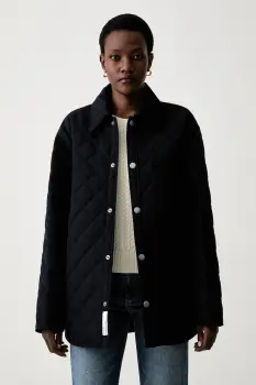 A.P.C. geaca de tranzitie pentru femei cu amestec de lana blouson georges imagine