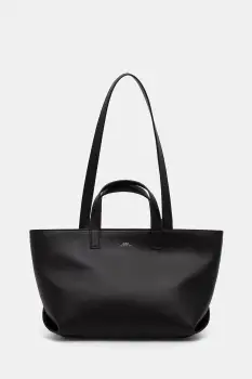 A.P.C. geanta shopper pentru femei din piele le drummer small imagine