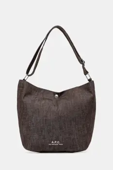 A.P.C. geanta tote pentru femei Besace Journal imagine