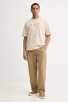 A.P.C. pantaloni cu lana PANTALON RENATO imagine