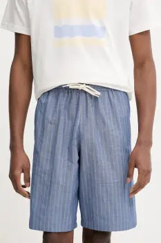 A.P.C. pantaloni scurti din amestec de in short paul COHFW.H10205 imagine