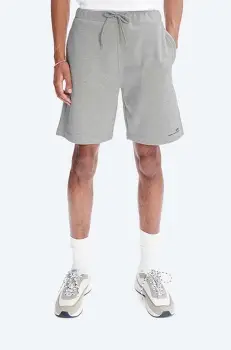 A.P.C. pantaloni scurti din bumbac Item Short culoarea gri COEAS.H10148-DARKNAVY imagine