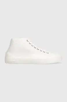 A.P.C. tenisi din piele culoarea alb imagine