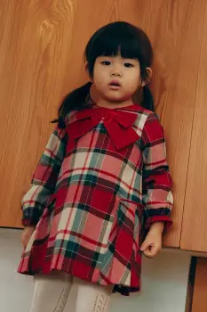 Abel&Lula rochie bebe culoarea rosu, mini, evazati, 5509 imagine