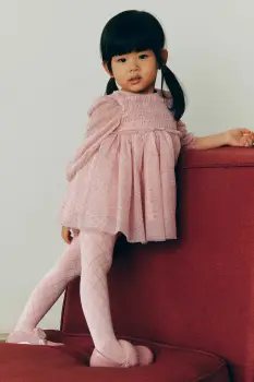 Abel&Lula rochie bebe culoarea roz, mini, evazati, 5506 imagine