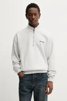 Abercrombie & Fitch bluza culoarea gri, melanj, KI122-5514-112 imagine