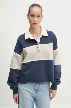 Abercrombie & Fitch bluza femei, culoarea albastru marin, modelator, KI152-5112 imagine