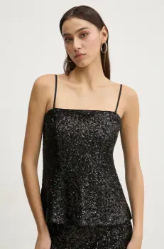 Abercrombie & Fitch bluza femei, culoarea negru, cu imprimeu, KI140-4635 imagine