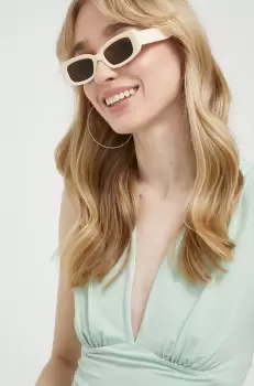 Abercrombie & Fitch bluza femei, culoarea verde, neted imagine