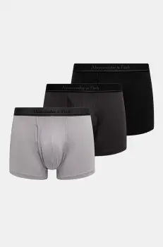 Abercrombie & Fitch boxeri 3-pack barbati, culoarea bej, KI114-4013 imagine